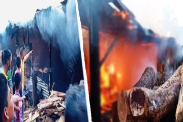 அம்பாறை - மாளிகைக்காடு மர ஆலையொன்றில் தீ பரவல்