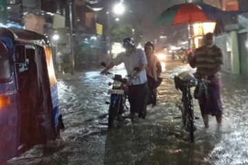 வெள்ளத்தில் மூழ்கிய தென்னிலங்கையின் பிரதான நகரம்