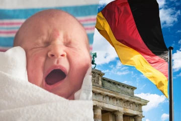 குழந்தை பெற்றுக்கொள்வதற்கெதிராக ஜேர்மன் அரசு வெளியிட்டதாகக் கூறும் போஸ்டரால் பரபரப்பு