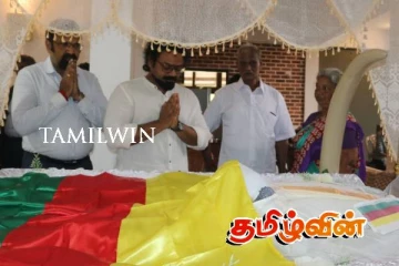 மாவையின் புகலுடலுக்கு இந்திய துணைத் தூதர் அஞ்சலி