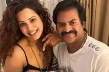 மனைவி சங்கீதாவிற்கு முத்தம் கொடுத்த ரெடின் கிங்ஸ்லி.. புகைப்படத்தை பாருங்க