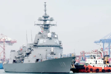 கொழும்புக்கு வந்த ஜப்பானின் போர் கப்பல் ASAHI!