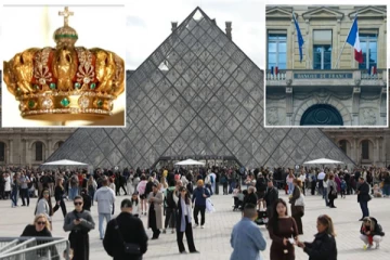 பாரிஸில் உள்ள லூவர் அருங்காட்சியகத்தில் திருட்டு ; இருவர் கைது