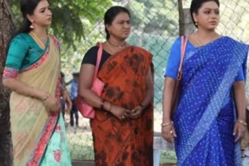 விபத்தில் சிக்கிய பாக்கியலட்சுமி சீரியல் நடிகைகள்! வைரலாகும் விபத்து புகைப்படம்