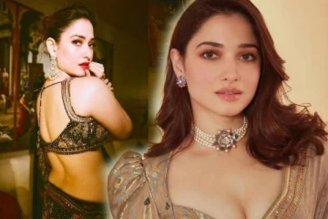 ட்ரெண்டிங் உடையில் மெழுகு பொம்மையாகவே மாறிய தமன்னா... குவியும் லைக்குகள்