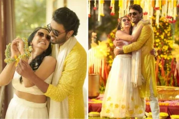 களைகட்டிய அமீர் - பாவனி ஹல்தி கொண்டாட்டம்.. ஓடி வந்த பிரியங்கா, வீடியோ வைரல்