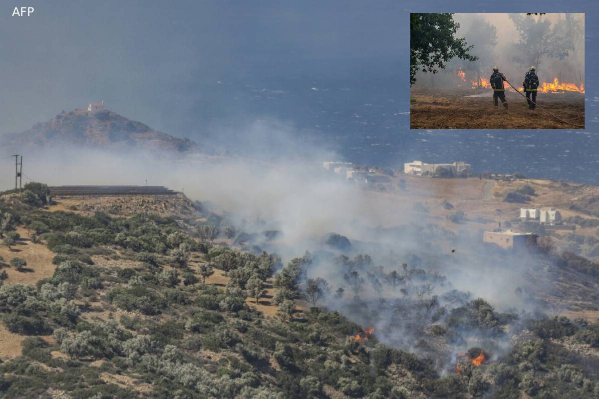 people evacuated in greece for wildfire people evacuated in greece for wildfire