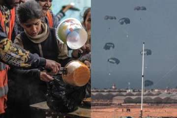 உணவில்லாமல் காசா மக்கள் அவதி - விமானம் மூலம் நிவாரணம் வழங்க அமெரிக்கா திட்டம்!