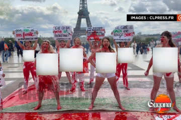 උඩුකය නිරුවතින් සාමය ඉල්ලන කාන්තාවන්