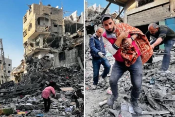 கொல்லப்பட்ட 100க்கும் மேற்பட்டோர்! வடக்கு காசா மீது இஸ்ரேல் சரமாரி ராக்கெட் தாக்குதல்