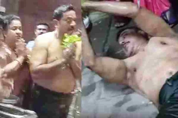 தனது மனைவி ராதிகாவிற்காக கோவிலில் அங்கப்பிரதட்சணம் செய்த சரத்குமார்- எதற்காக?