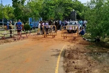 முல்லைத்தீவு வட்டுவாகலில் பதற்றம்