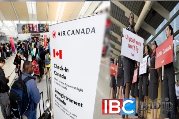 ஏர் கனடா விமான ஊழியர்கள் ஊதிய சலுகையை நிராகரிப்பு