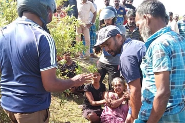 கிளிநொச்சியில் குளத்திலிருந்து ஆணின் சடலம் மீட்பு (Photos)