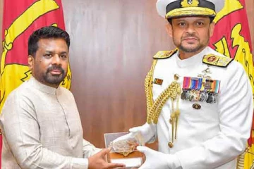 புதிய கடற்படைத் தளபதி ஜனாதிபதியுடன் விசேட சந்திப்பு