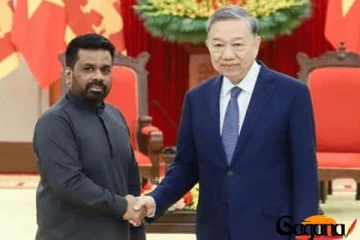 වියට්නාම් කොමියුනිස්ට් පක්ෂයේ මහලේකම් සහ ජනපති අතර හමුවක්