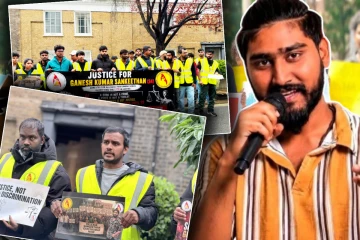 தமிழ் பாடகர் சங்கீதனின் கைது! விடுதலைக்காக லண்டலில் வெடித்துள்ள ஆர்ப்பாட்டம்
