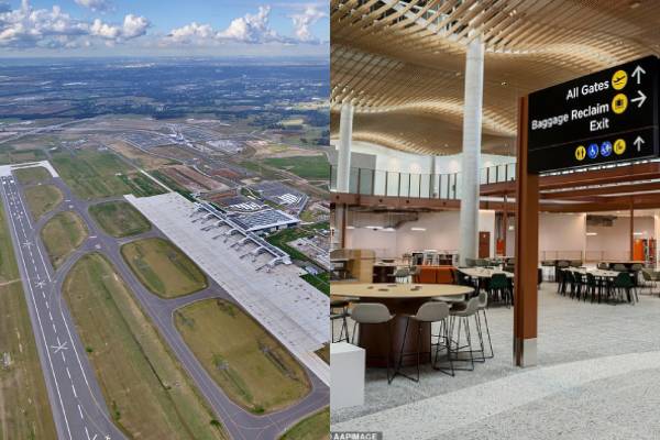 Western Sydney Airport empty planes reason
