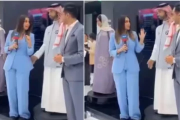 அட கடவுளே - ரோபோவுமா இப்படி..? பெண் நிருபரிடம் அத்துமீறிய ஆண் ரோபோட்..!