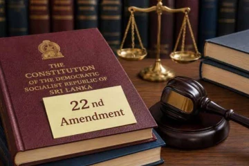 22 වැනි ආණ්ඩුක්‍රම ව්‍යවස්ථා සංශෝධනය ගැන මන්ත්‍රීවරුන් දැනුවත් කිරීමට නීතිඥ සංගමය පාර්ලිමේන්තුවට