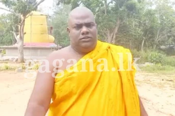 රාජාංගනේ සද්ධාරතන හිමි පොලිස් අත්අඩංගුවට..