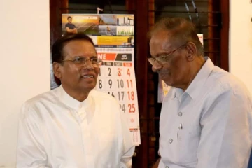 யாழில் மாவை சேனாதிராஜாவை சந்தித்த முன்னாள் ஜனாதிபதி (Photos)