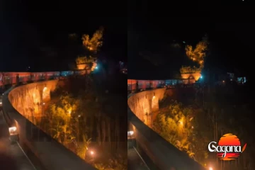 සංචාරකයන් පිස්සු වට්ටපු ආරුක්කු නවයේ පාලමට AI කරපු හරියක්[VIDEO]