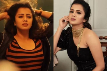 குட்டையான ஆடையில் மொட்டைமாடி வீடியோ.. நடிகை ரம்பாவையே மிஞ்சும் விஜே அஞ்சனா..