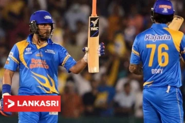 மீண்டும் பழைய ஆட்டம்! நான்கு பந்துக்கு நான்கு சிக்ஸர் பறக்க விட்ட யுவராஜ் சிங்! தென் ஆப்பிரிக்கா லெஜண்ட்ஸ் தோல்வி