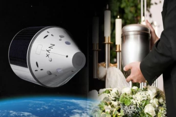 166 பேரின் அஸ்தியை கொண்டு சென்ற விண்கலம் விபத்து