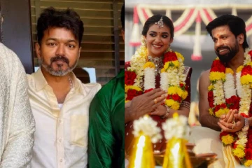 காதலரை கரம்பிடித்த கீர்த்தி சுரேஷ்.. திருமணத்தில் கலந்துகொண்ட தளபதி விஜய்