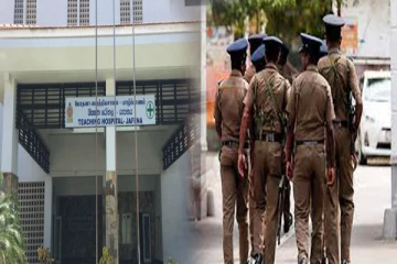 யாழ். வைத்தியசாலைக்குள் மது போதையில் நுழைந்த இருவர் கைது