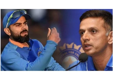 கோலி கேப்டன் பதவியிலிருந்து நீக்கப்பட்ட விவகாரம் - பட்டென்று அதிரடியாக பேசிய டிராவிட்