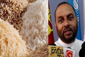 இறக்குமதி செய்யப்படும் அரிசி -அதிர்ச்சி தகவலை வெளியிட்ட அமைச்சர்