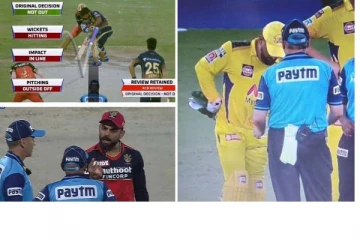 நேற்று டோனி! இன்று கோலி... நடுவரிடம் கடும் கோபத்தை வெளிப்படுத்திய வீடியோ