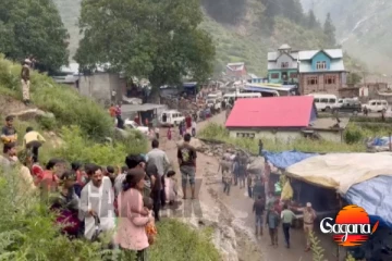 කාශ්මීරයේ හදිසි ගංවතුරකින් මරණ 56 දක්වා ඉහළට