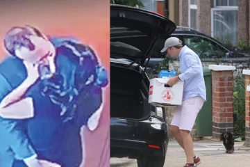 முத்தக்காட்சிக்குப் பின் மாயமான பிரித்தானிய சுகாதாரச் செயலர்... மனைவி செய்த செயல்: வெளியாகியுள்ள புகைப்படங்கள்