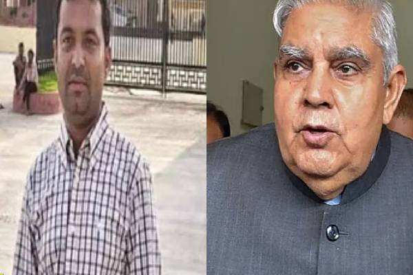 இந்தியக் குடியரசுத் துணைத் தலைவர் பதவிக்கு வேட்புமனு தாக்கல் செய்து கவனத்தை ஈர்த்த நபர் | Person Viral Filing Nomination Post Vice President