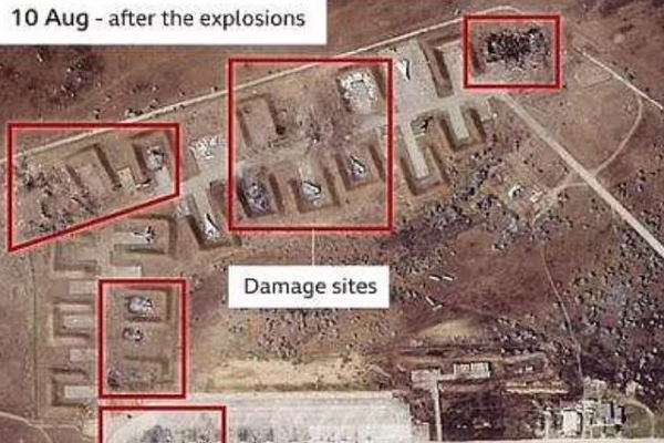 ரஷ்யா ஆக்கிரமித்த விமான படை தளங்களில் குண்டுவெடிப்புகள்! | Bombings At Air Force Bases Occupied By Russia
