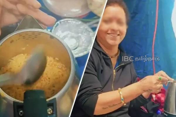 எக்ஸ்பிரஸ் ரயில் ஏசி பெட்டியில் மேகி சமைத்த பெண் - மிரண்ட பயணிகள் | Woman Cooks Maggi In Electric Kettle On Ac Train