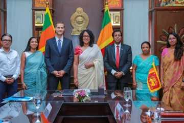 UNOPS இன் தெற்காசிய அலுவலகத்தின் பணிப்பாளர் மற்றும் பிரதமருக்கும் இடையில் சந்திப்பு!