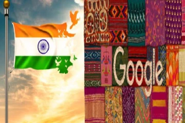இந்தியாவின் சுதந்திர தினத்தை கொண்டாடும் கூகுளின் டூடூல்