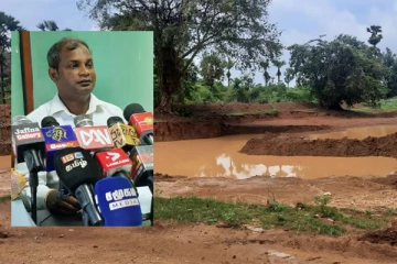 கோவில் குளத்தில் பாரிய மண் அகழ்வு! பொலிஸ் நிலையத்தில் முறைப்பாடு பதிவு