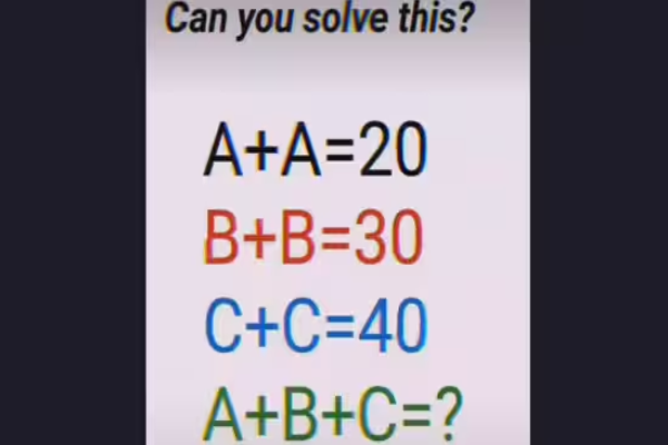 Brain teaser: இந்த கணித புதிரை 15 வினாடிகளுக்குள் தீர்க்க முடியுமா? | Brain Teaser Can Solve This Maths Puzzle