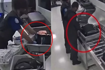 விமான நிலையத்தில் பயணிகளில் பொதிகளில் திருடும் ஊழியர்கள்!