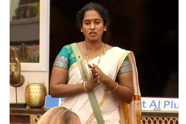 பிக்பாஸிலிருந்து அதிரடியாக வெளியேறிய போட்டியாளர்: பிரபல ரிவியை திட்டித் தீர்க்கும் ரசிகர்கள் | Thamarai Out In Bigg Boss House