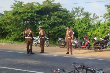 பாதசாரியை பலியெடுத்து மாயமான வாகன சாரதி