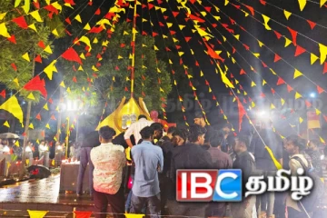 சீறும் காலநிலையிலும் மாவீரர்களுக்காகத் துயிலும் இல்லத்தில் திரண்ட ஈழ மக்கள்…