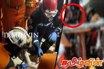 மியன்மார் நிலநடுக்கத்தில் 5 நாளாக இடிபாட்டுக்குள் இருந்த நபர் உயிருடன் மீட்பு