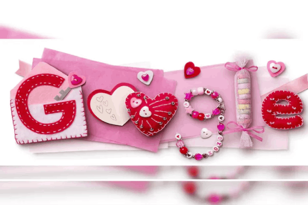 වැලන්ටයින් වෙනුවෙන් ගූගල්ගේ අලුත්ම ඩූඩල් සප්‍රයිස් | Vibrant Valentine S Day Google Doodle